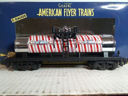 AMERICAN FLYER Cal-Stewart 7 Car Lifesavers Tank Car Set - Picture 16 of 21