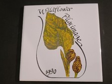 Carrelage céramique 8" Souviner 1990 pèlerinage fleurs du monde Virginie occidentale