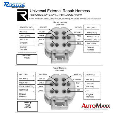 Transmission Wiring Harness Wiring Harness Repair Pigtail For Ford - Foto 2