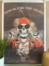 Canvas Poster Music 2 pac “God Bless The Dead” -17”x24.5” Unframed Rolled Print