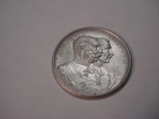 WWI FRANZ JOSEPH ALUMINUM DISC ~ BATTLESHIP VIRIBUS UNITIS