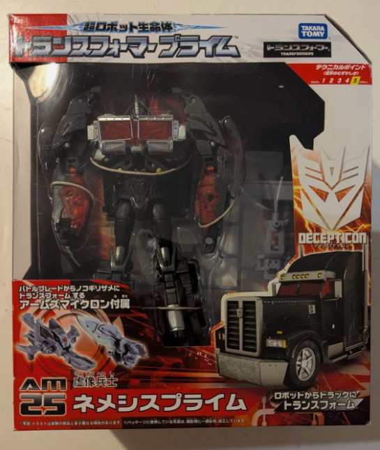 Takara Tomy Transformers Prime AM-25 Decepticon Nemesis Prime
