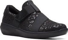 Clarks Kayleigh Charm Loafer, Black Textile