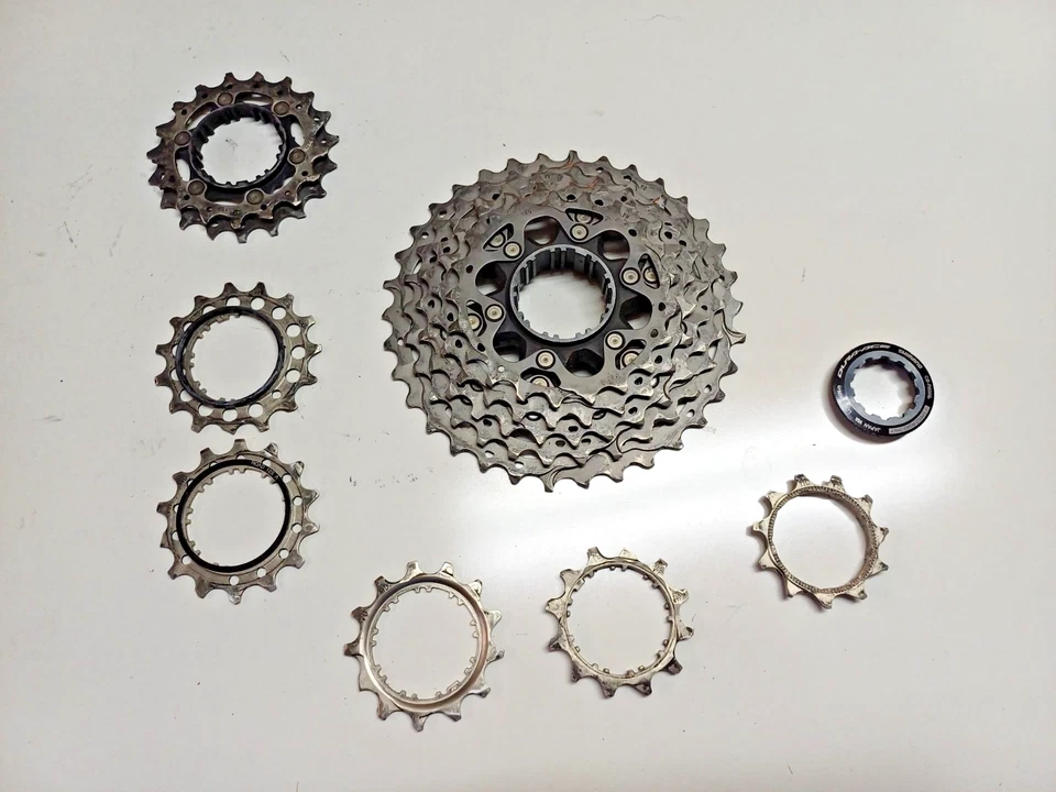 cassetta SHIMANO Dura Ace CS-R9200 CSR9200 12 speed 11-34 corsa CS R9200 Titanio - Image 3 of 3