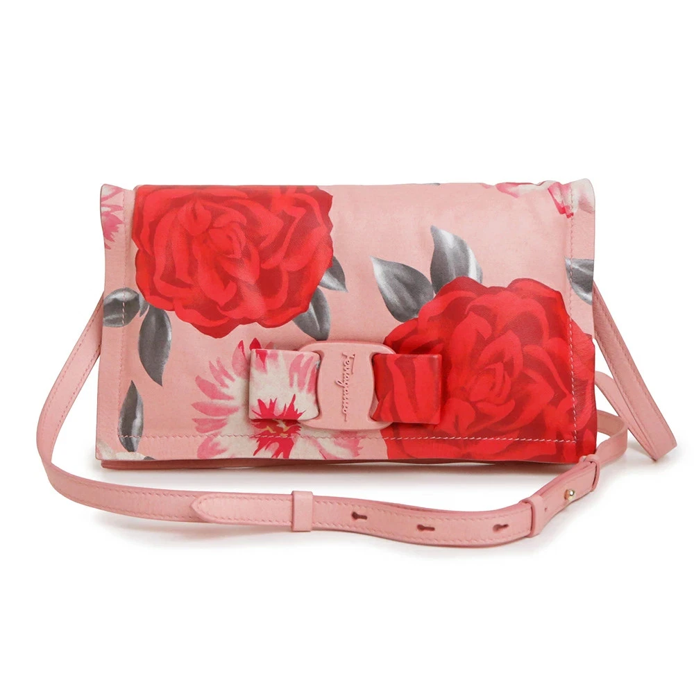 Salvatore Ferragamo Bow Pink Bags & Handbags for Women for sale | eBay