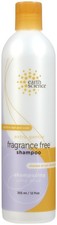 Earth Science Shampoo for Sensitive Hair Scalp - Fragrance Free - 12 oz