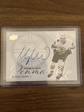2024-25 Upper Deck Premier Morgan Geekie Premier Penmanship Auto