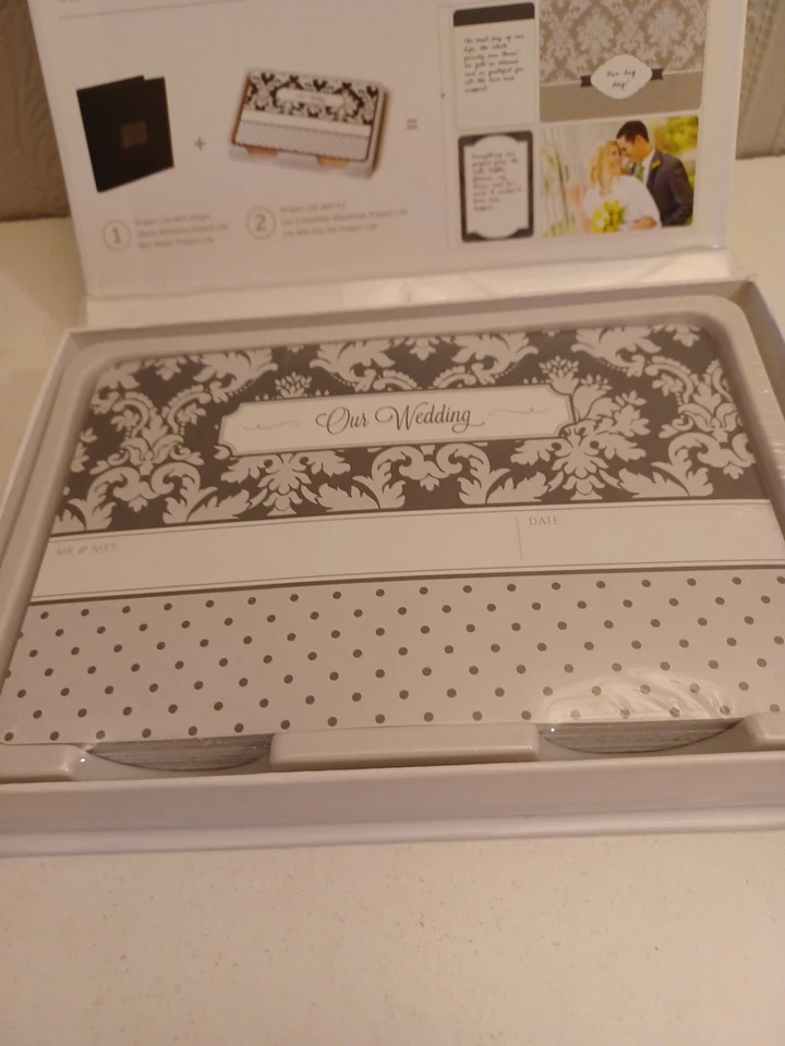 Kit Edición Boda, Becky Higgins Project Life, 100 piezas, tarjetas de diario Foto 4 de 4