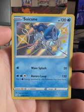 Pokémon TCG Suicune SV022/SV122 Shining Fates Shiny Vault Shiny Holo ENG