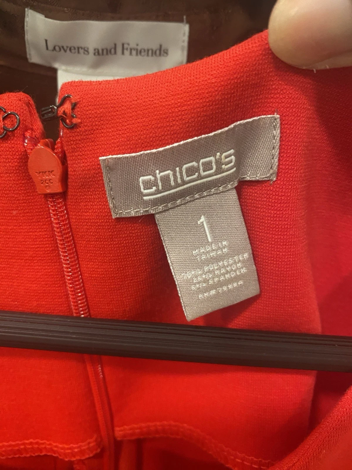 VETEMENTS Abito Chicos tubino taglia 12 rosso abbigliamento aziendale abito carriera classico fiocco nuovo