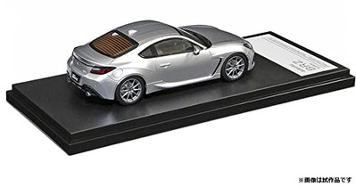 Hi Story 1/43 Subaru BRZ S (2021) Ice Silver Metallic Finished