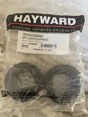 Hayward SP1500UNPAK2 1.5 Flush Union Connector Chlorinator Pool Pump CL100 CL200