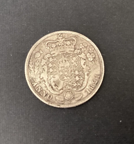 Photo of a 1821 Great Britain Shilling (1816-1837) from an eBay sale
