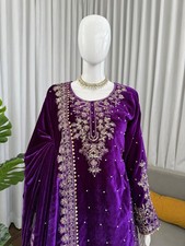 Salwar Kameez Indian Pakistani Wedding Party Wear Dress Bollywood Sharara Suit