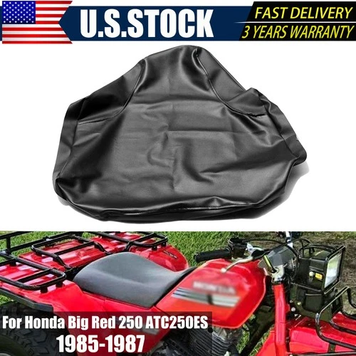 ATV Seat Cover For Honda ATC250ES BIG RED 1985-1987 PU Leather