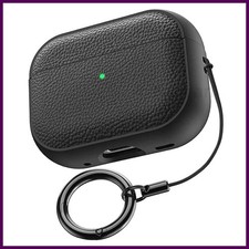 Litchi Leather Case For AirPods 4 3 2 1 Business Earphones Cases For Apple