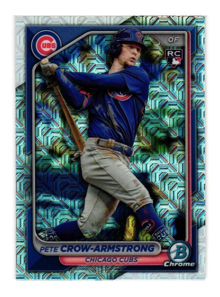 2024 Bowman Chrome Rookie Mojo - Pete Crow-Armstrong (#45)  Chicago Cubs