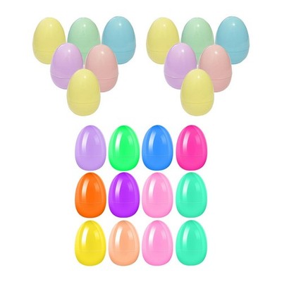 12x befüllbare Ostereier Party Gastgeschenke für Klassenzimmer Veranstaltungen Frühling DIY Basteln