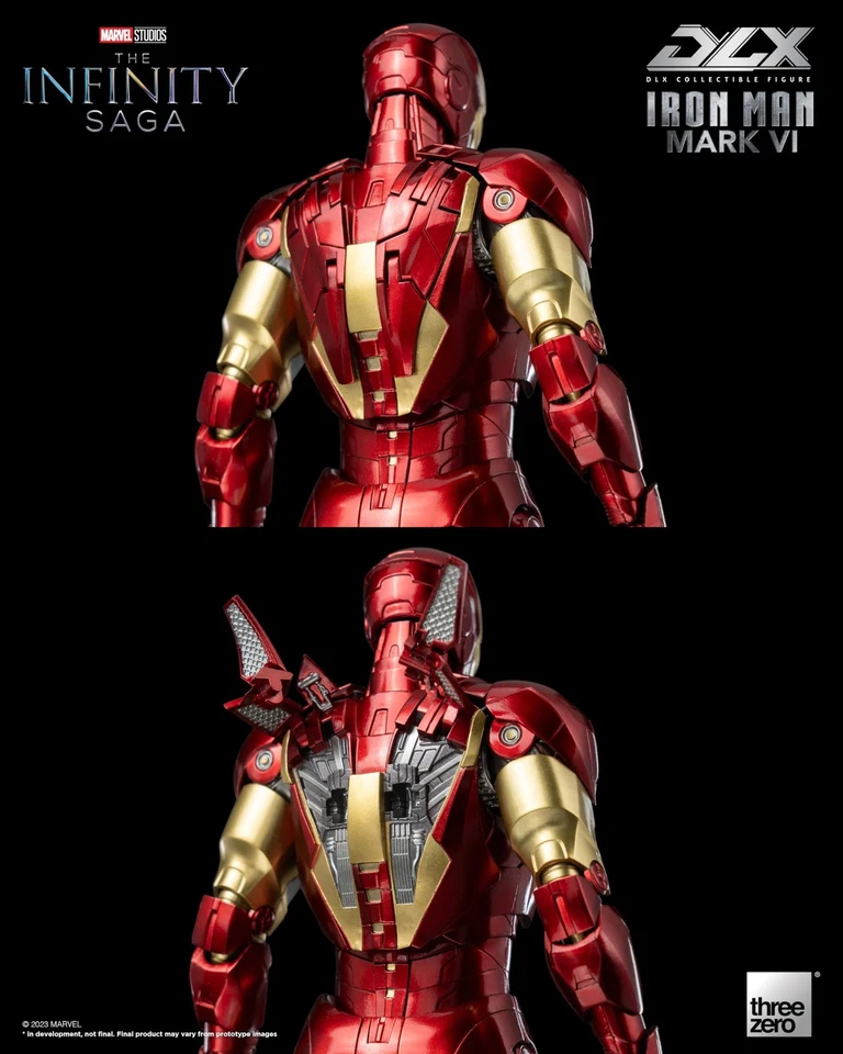 Marvel Infinity Saga: Iron Man Mark 6 DLX Action Figure - Image 3 of 4