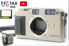 MINT Strap GREEN Label Contax G1 35mm Rangefinder Film Camera Body From JAPAN