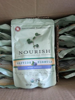 Nourish Peptide BERRY Medley Tube Formula Functional Formularies Pediatric - 24