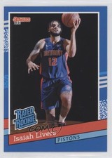 2021-22 Panini Instant Rated Rookie /2502 Isaiah Livers #RR-33 0c6