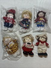 NEW Campbell Soup Kids Set of 6Plush 8 inch Kids Children Dolls