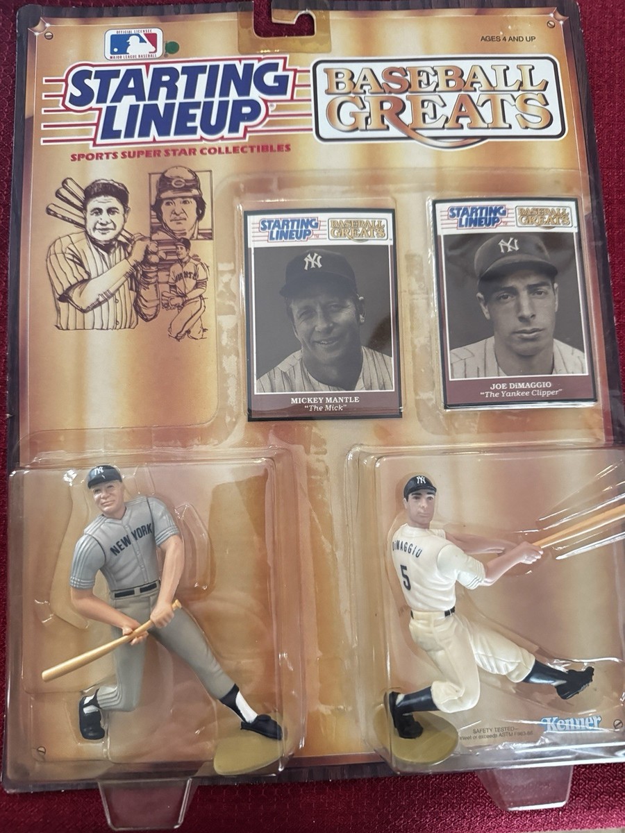Starting Lineup Baseball Greats 永久欠番セット New Starting Lineup Baseball Greats New York Yankees Mickey Mantle