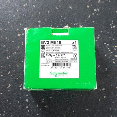 Schneider Electric - GV2 ME16 - Motor Circuit Breaker - TeSys 034317