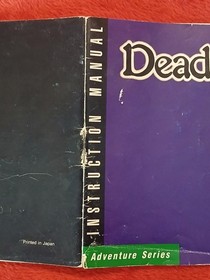Deadly Towers (1987) Manual Only Nintendo Entertainment System NES