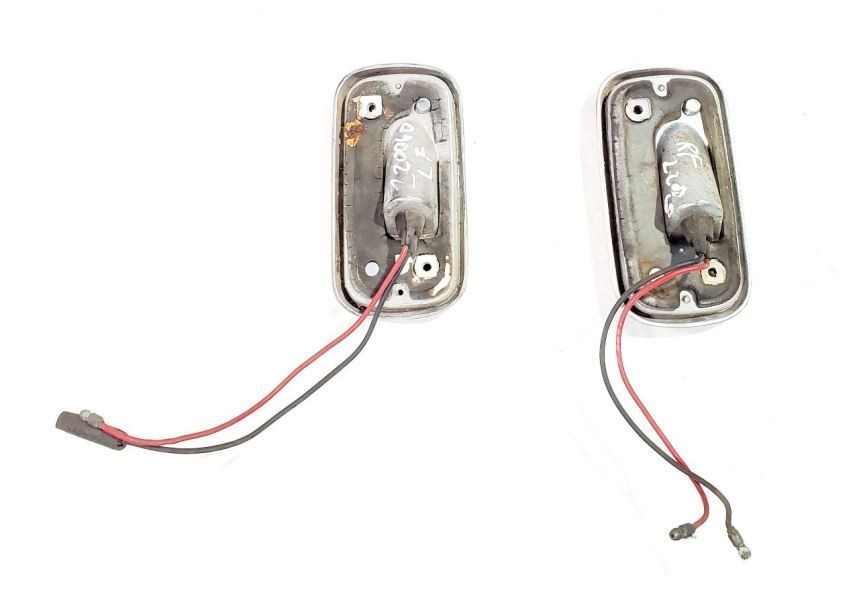 Rolls-Royce Silver Shadow 1980 Front Left, right Reflectors Pair