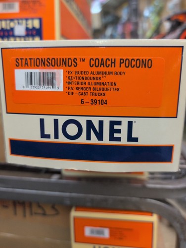 Entrenador Lionel 6-39104 libras de estación Pocono | Condition: New