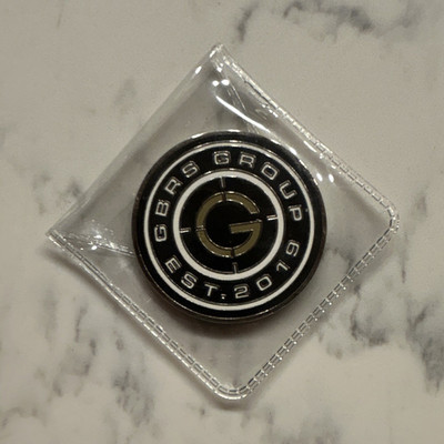 GBRS Group Challenge Coin (2-Sided Black Silver)- DJ Shipley | SEAL|NSW | DEVGRU