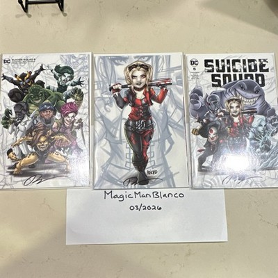 DC Comics Suicide Squad #5 Exclusive Variant signed by Kincaid lot of 3 616 excl