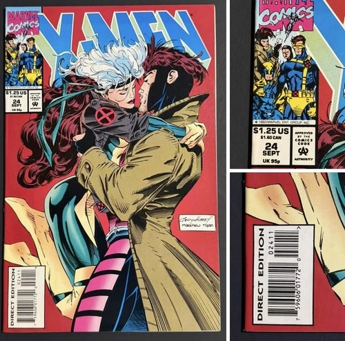 X-MEN #24 DIRECT EDITION *EXCELLENT CONDITION - VINTAGE X-MEN MARVEL COMIC #24
