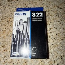 EPSON 822 Standard-Capacity Black Ink Cartridge