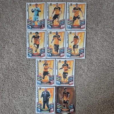 Hull City Match Attax Championship 2012-13 FULL Base Set + Fryatt Star Player - Image 1 of 3