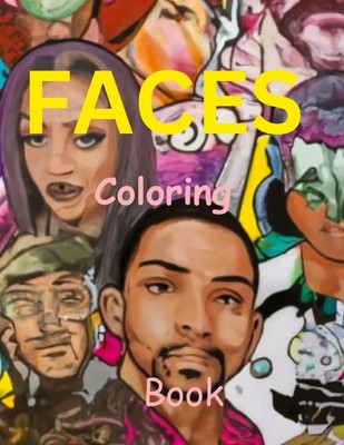 Avin Tovir | FACES COLORING BOOK | Taschenbuch | Englisch (2024) | victor