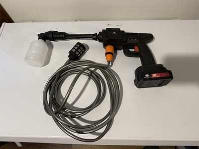 #ad #ad Hand Held Portable Pressure Washer With Attachments Battery Operated $30.00