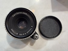 Carl Zeiss Jena Tessar lens 2.8/50 mm Zebra Exakta mount, UNtested