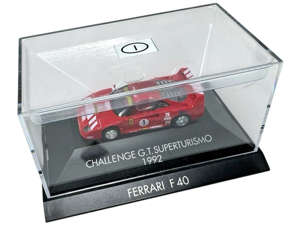 HERPA Ferrari F40 G.T. Superturismo 1:87 H0 180542 PKW Ovp INKgrafiX TOYS A332 - Bild 2 von 4