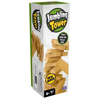 Colorful Wooden Tower Stacking Game for Kids Ages 5 and Up Family Fun Party