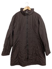 Cappotto trapuntato donna THE NORTH FACE taglia 42 XL marrone outdoor giacca con cappuccio