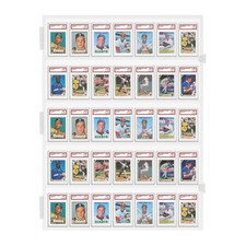 PENNZONI Baseball Card Display Case - 35 PSA Graded Card Display for Basketball 