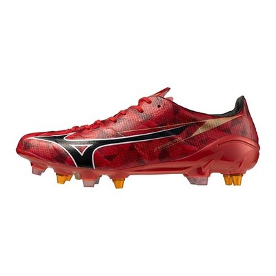 MIZUNO ALPHA II JAPAN MIX Fußball Fußballschuhe P1GC256060 Rubinrot 2025AW