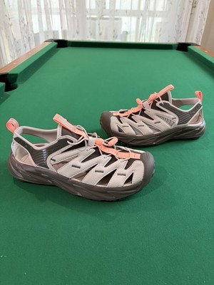 Hoka One One U Hopara Unisex M8 W9 Brown Hiking Sandal Water Shoes 1123112 RLF