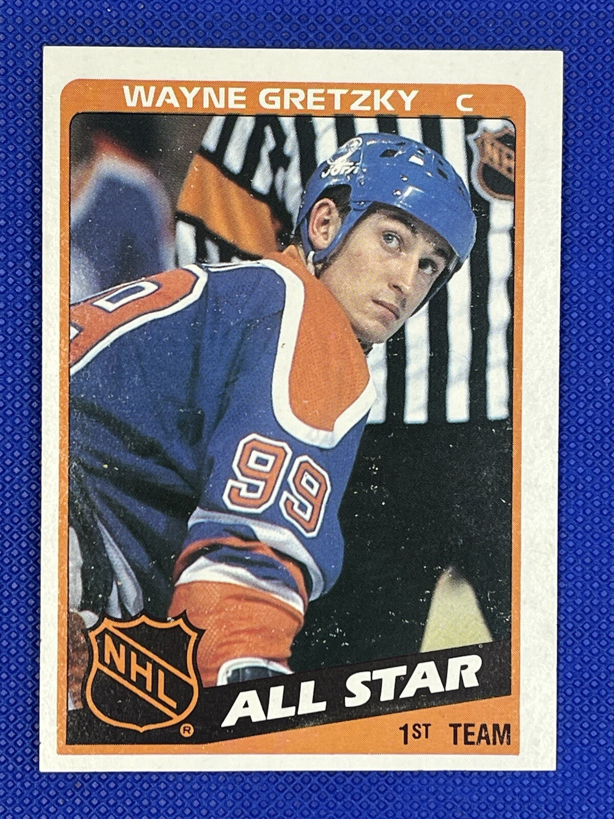 1984-85 Topps - #154 Wayne Gretzky All Star - Edmonton Oilers - The Great One