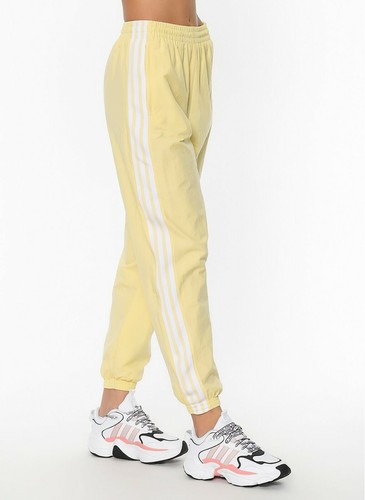 NYLON TRACK PANTS YELLOW 90S - UK 