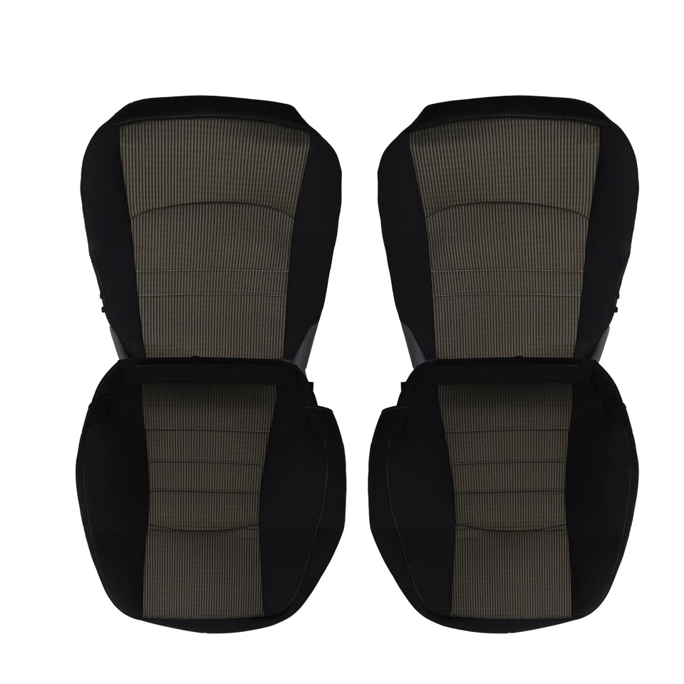 4 x Cubierta de asiento delantero para conductor y pasajero 09-12 Dodge Ram 4000 4500 5500 Foto 4 de 4