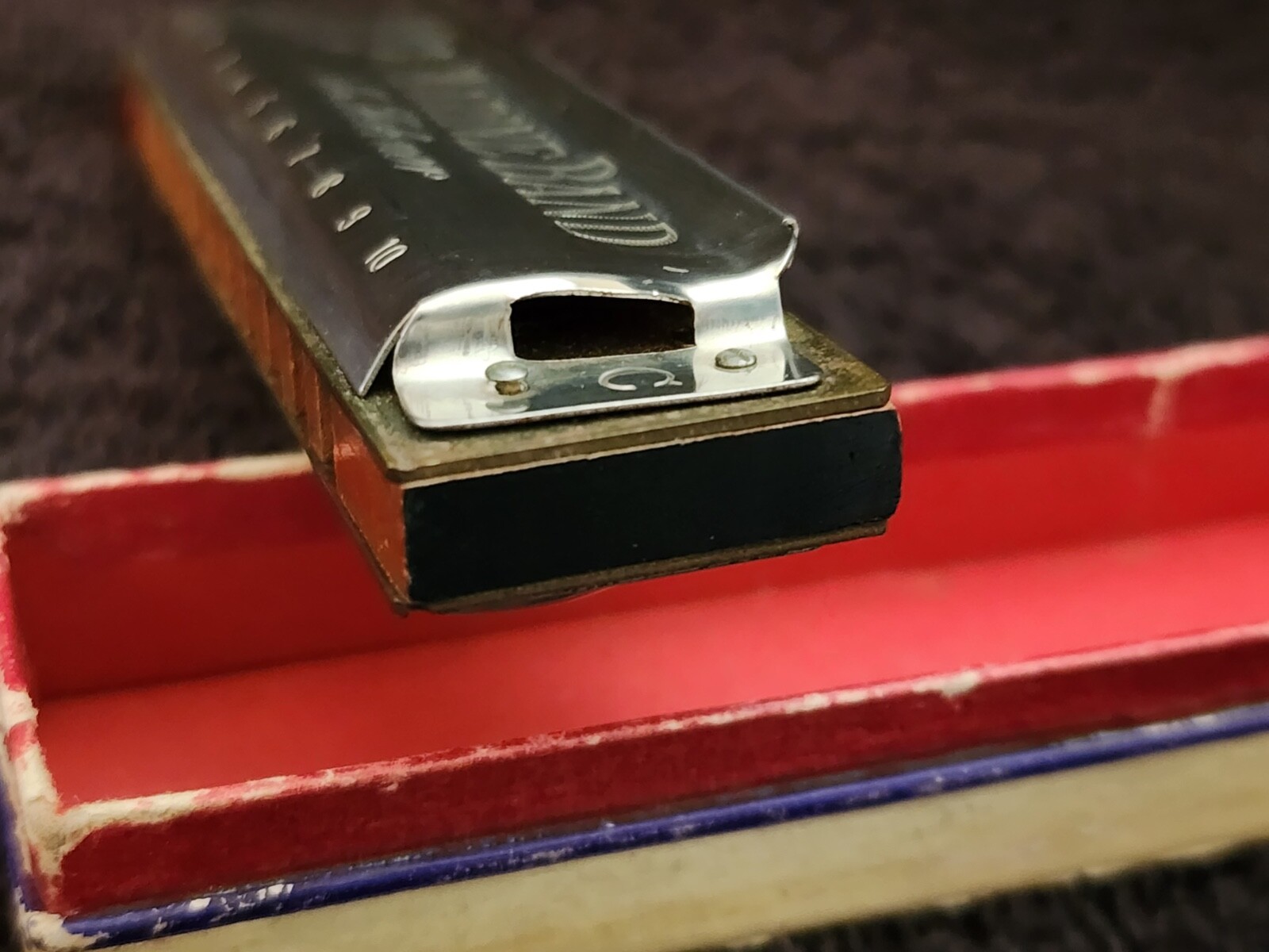 Vintage M. Hohner MARINE BAND harmonica A440 key of C eBay
